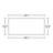 Ashton Industrial Frame Walnut Coffee Table