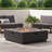 Square Iron Fire Pit-50 000 Btu-523138913