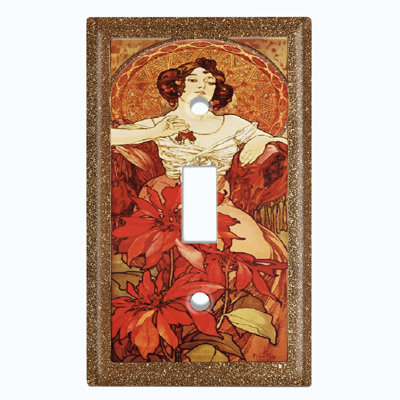 1 - Gang Toggle Light Switch Standard Wall Plate