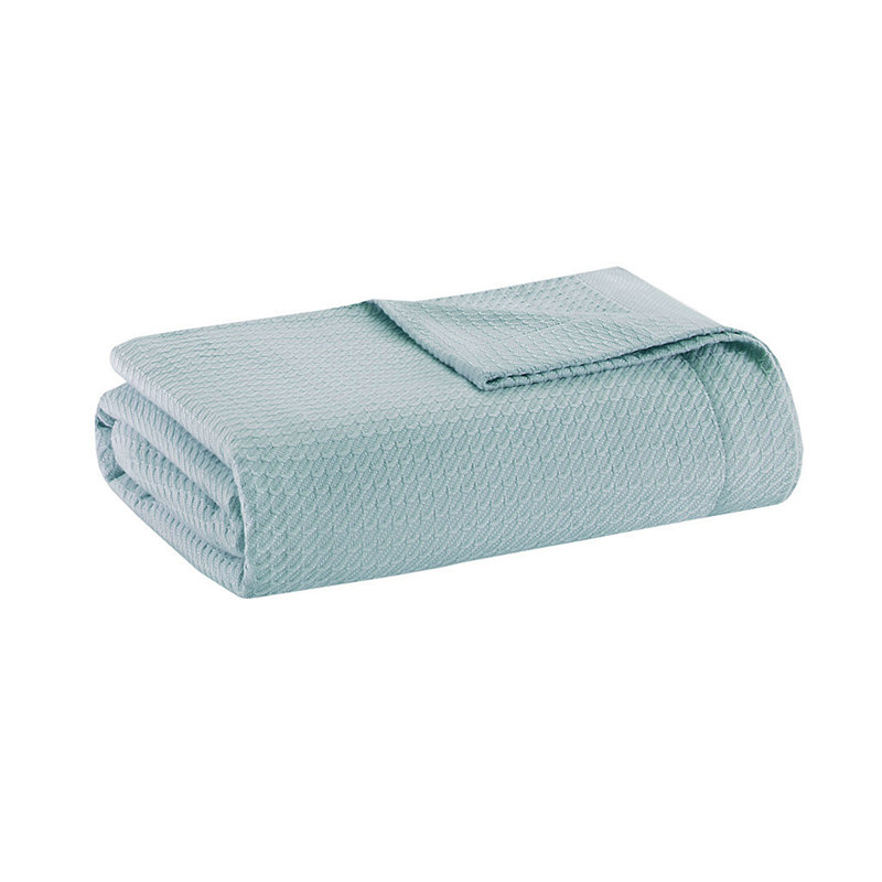 Blanket, Light Blue, 89.99" L x 65.99" W