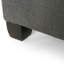 Tissu avec décorations élégantes et rangement - Gris foncé 31 po x 31 po x 18,6 po-114776827