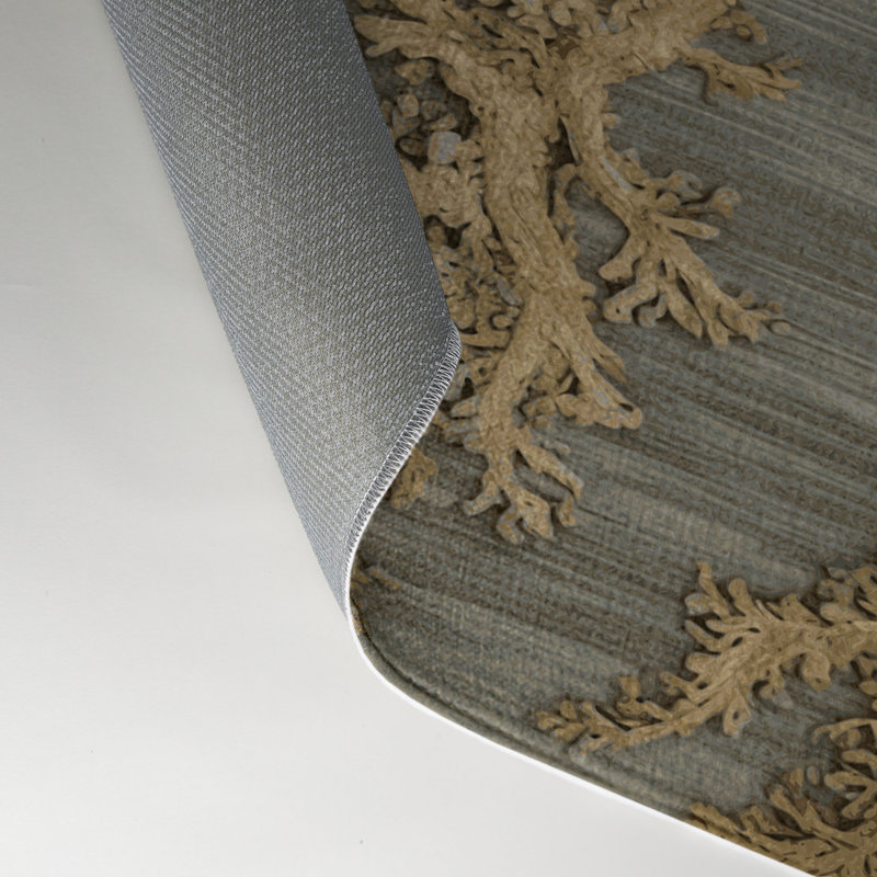 Tapis d'intérieur et d'extérieur brun Nature, Rectangle 9 pi x 12 pi