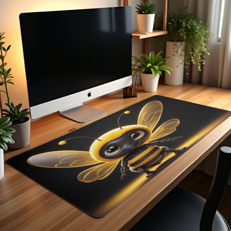 Polyester Desk Pad, 23.6x13.8