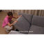 Canapé modulaire rembourré avec rangement de 102 po Harlaii-1354866145