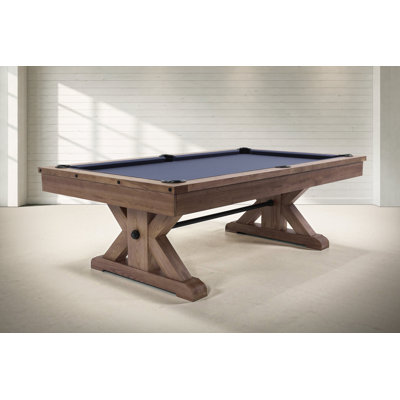 Otis 8' Slate Pool Table in Honey Ash with Professional Installation Included