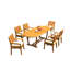 Mas Outdoor Teak Dining Set-623779412
