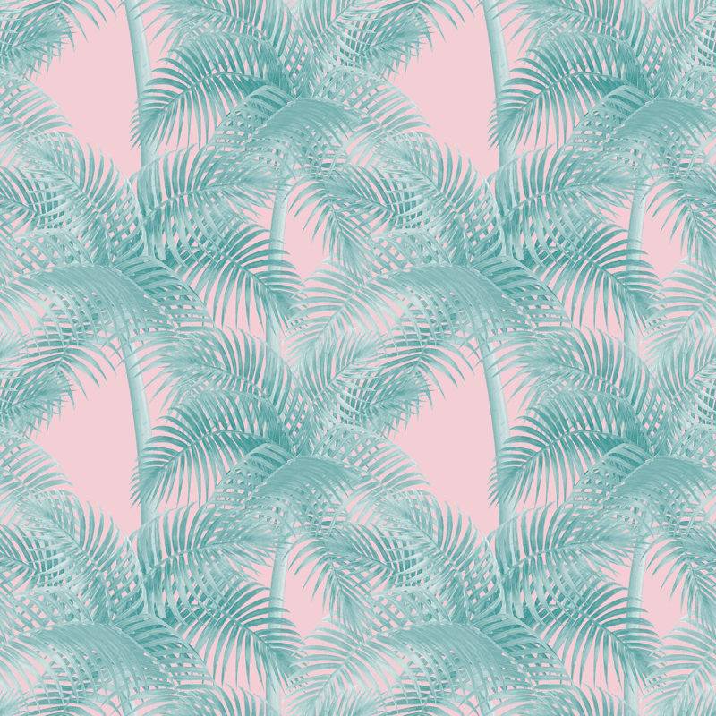 «Brais Palm Trees», impression sur toile, H 30 po x l 30 po