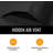 Goodman Weatherproof Patio Sofa Cover with Breathable, Durable Water-Resistant PVC Protection, Adjustable Elastic Hem, Click-Close Straps and Air Holes-25131740-25131744
