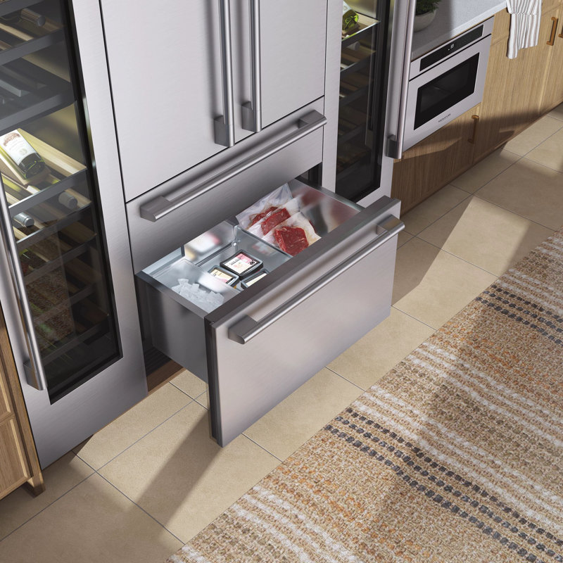 36-Inch Built-In French Door Refrigerator
