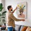 Mind in Bloom Modern 1 Piece Wrapped Canvas Wall Art-327281281-327281282