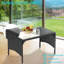 Conchita Polyethylene Wicker 3 - Person Seating Group with Cushions-1327169940-1327169943