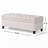 Multi-style Fabric Storage Ottoman With Birch Legs - Sheffield Design For Living Room, Offers Extra Seating & Clutter-free Storage For Gaming Controllers/board Games-675732360