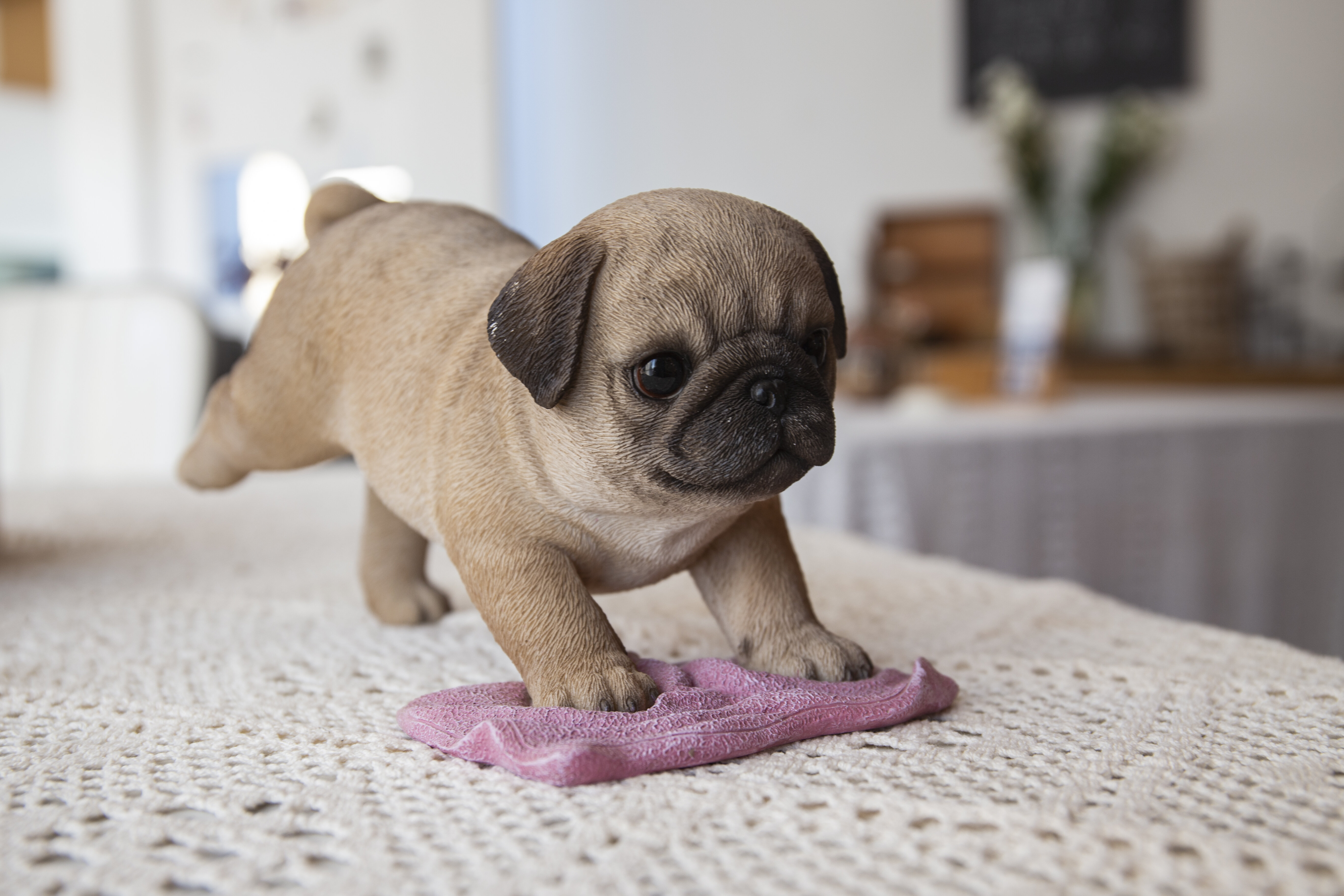 Hi-Line Gift Pug Puppy Hanging Statue