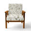 Fauteuil d'appoint abstrait - fauteuil Coastal-656731162