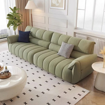 Coussin modulaire vert 100% polyester