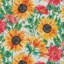 Coussin de chaise Sunflowers-1451354959