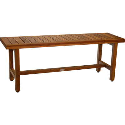 48" Spa Grand Estate Teak Shower Bench
