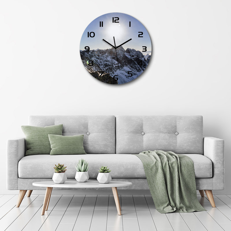 Jovaan Glass Wall Clock