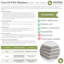 Paire de volets en PVC à panneau fixe True Fit-98187749-98187720-98187700