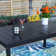 Argyri Rectangular 8 - Person 83.07" Long Dining Set with Cushions