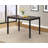 5-Piece Metal Dinette Set With Laminated Faux Marble Top, 4 Chairs-1433888948-1433888955-1433888958