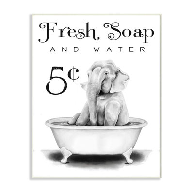 «Fresh Soap and Water» par Rachel Nieman - impression d'art graphique