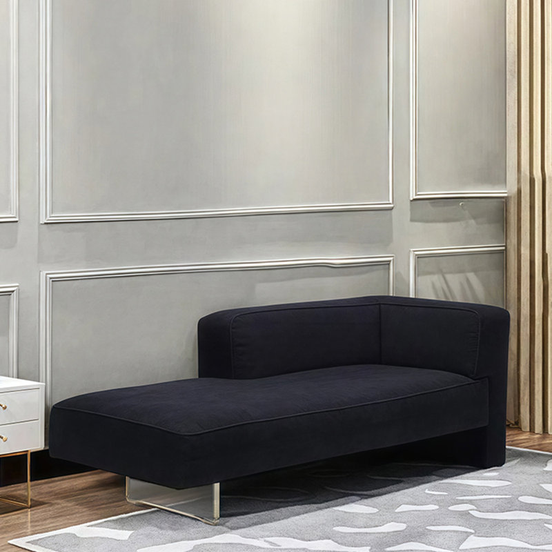 Chaise longue moderne, simple, confortable et décontractée, Orienté à droite