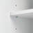 Tall Storage Cabinet with Three Drawers for Bathroom/Office, White