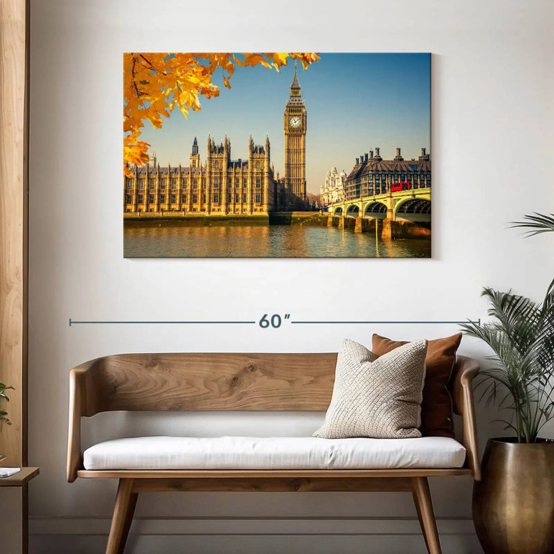 Ravi ensoleillé à Westminster, H 30 po x l 45 po