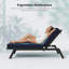 Coussin de chaise longue d'extérieur 2 pièces, 80 po x 26 po x 4 po-647617549-647617551-654445002