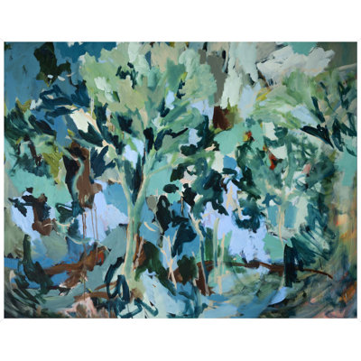 London Bluebells Print by Mary West
