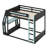 Gaming Bunk Bed With Side-Mounted Oversized RGB Desk-693166696