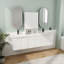 Ensemble de meuble-lavabo double 72 po