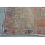 Tapis turcs, tapis rétro, tapis oriental, tapis orange Oushak, tapis 4,5 x 7,1 pi, tapis Boho