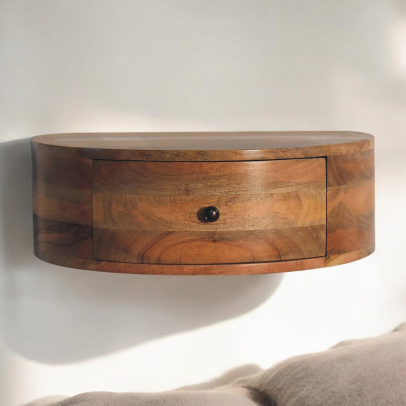 Grand chevet mural en bois