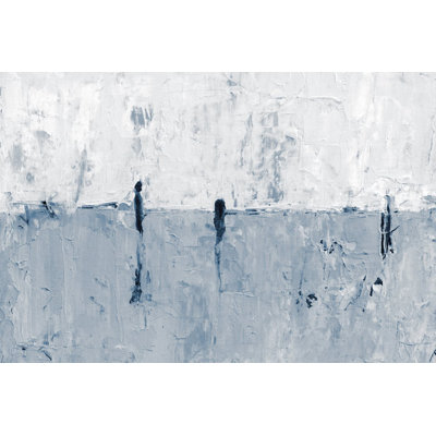 Blue Horizon II 1 Piece Wrapped Canvas Painting