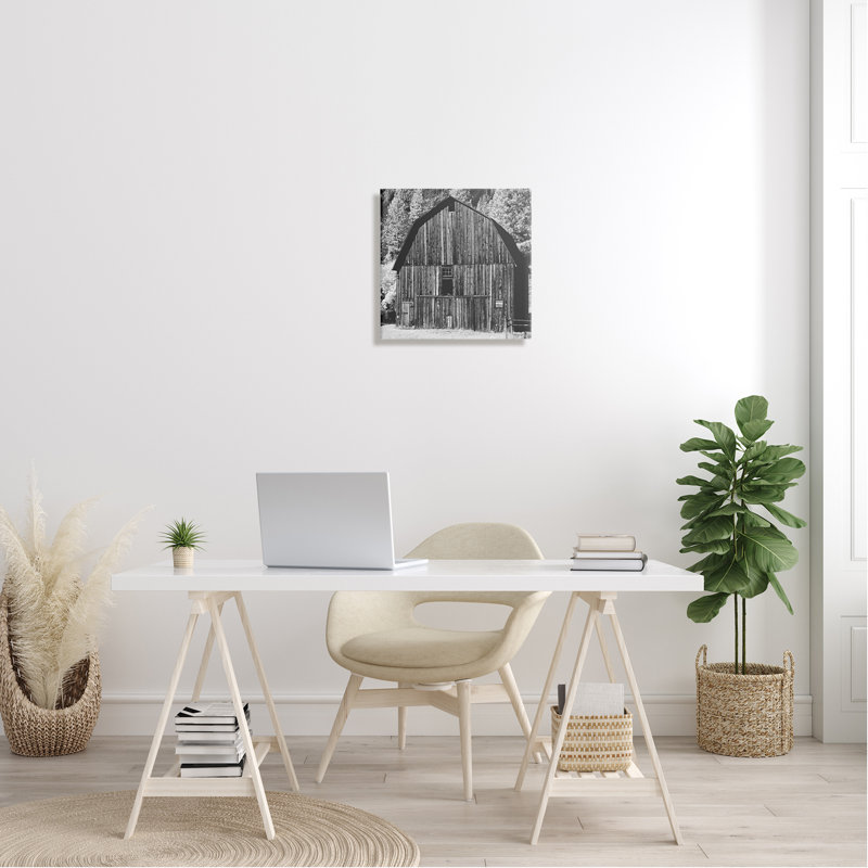 Rustique campagne rustique par Daphne Polselli - photographie sur toile tendue, H 17 po x l 17 po x P 1,5 po