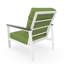 Fauteuil club d'extérieur en métal avec coussin Sunbrella Townsend-116488514
