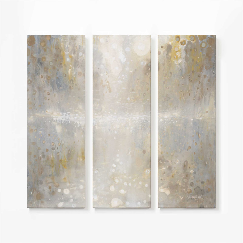 «Shimmering Drops of Light I», reproduction sur toile, Toile tendue, H 60 po x l 60 po x P 1,25 po, 3