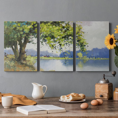 " Fall Day II " 3 - Pieces