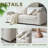 Traditional Upholstered Standard Sofa with Square Armrests and 2 Throw Pillows-2140780284