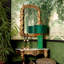 Mirror Gavin Antique Gold Finish