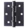  5 Sets Door Ball Bearing Hinges 3" in Black and Tubular Latch with Plate and Fixings