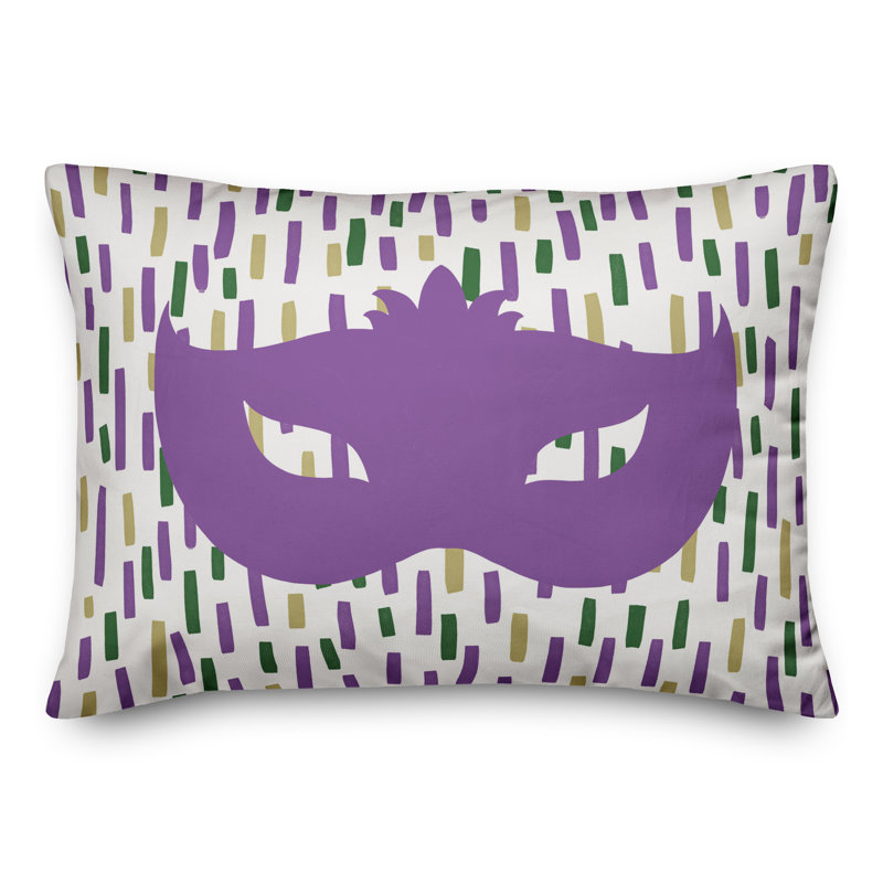 Coussin Mardi Gras