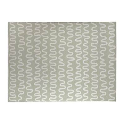Tapis de bureau à rayures Wiggle