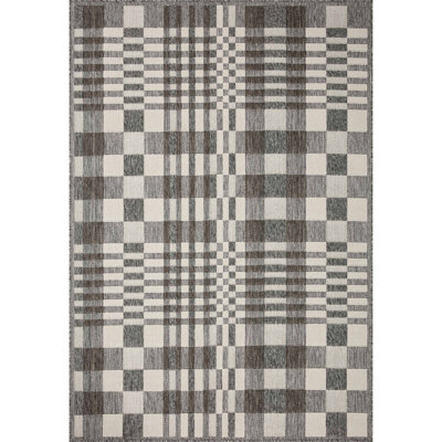 Plaid Indoor / Outdoor Rug