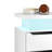 17.1''W 2-Drawer Nightstands with RGB LED Lights and Built-in Charging Station-261055456