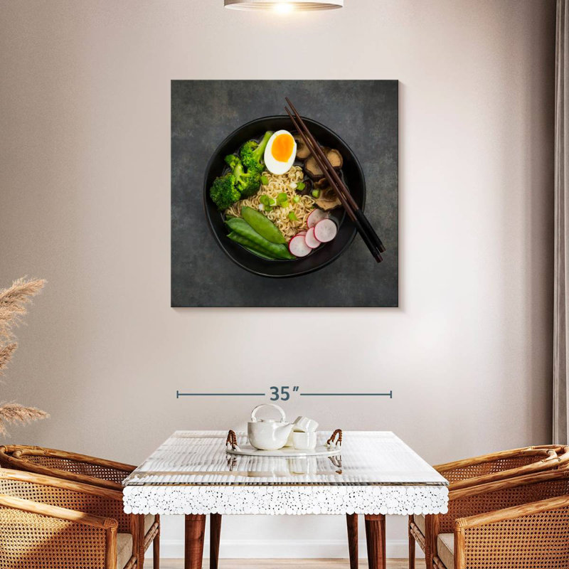 Yarlin Ramen, 36" H x 36" W