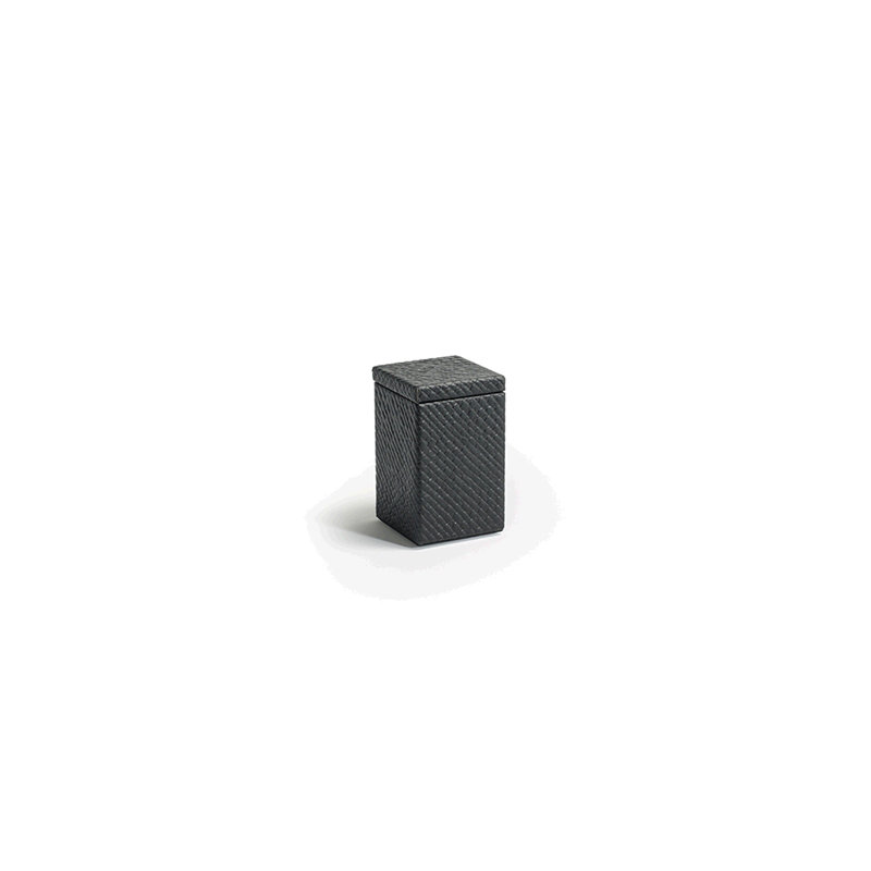 Java Bathroom Storage Container, Black