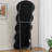 Flannel Full Length Wavy Floor Mirror With Stand For Bedroom, Living Room(Hanging Or Against The Wall)-878026785